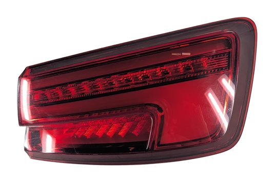 17-19 AUDI A3 (8V) REAR RIGHT OUTER QUARTER PANEL LED TAILLIGHT TAIL LIGHT LAMP