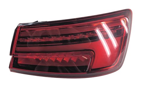 Thumbnail 3: 17-19 AUDI A3 (8V) REAR RIGHT OUTER QUARTER PANEL LED TAILLIGHT TAIL LIGHT LAMP