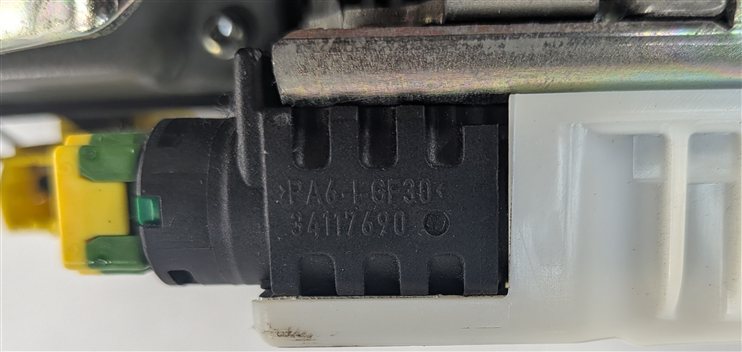 Thumbnail 10: 15-20 AUDI A3 S3 RS3 (8V) SEDAN FRONT LEFT DRIVER SEATBELT RETRACTOR (Black)
