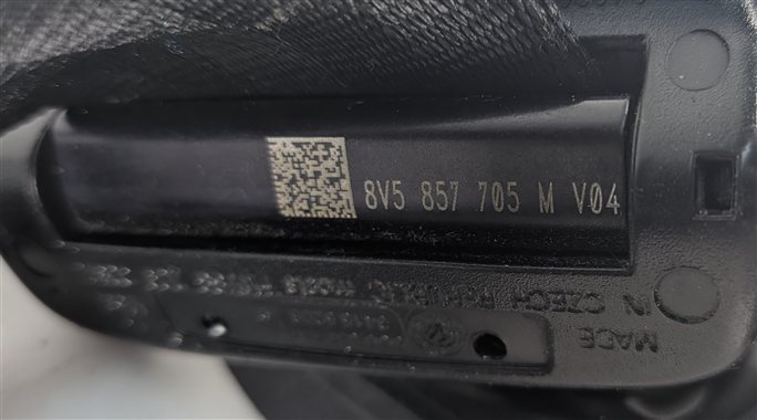 Thumbnail 13: 15-20 AUDI A3 S3 RS3 (8V) SEDAN FRONT LEFT DRIVER SEATBELT RETRACTOR (Black)