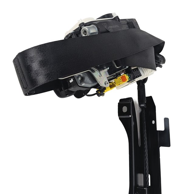 Thumbnail 5: 15-18 AUDI A8 S3 RS3 (8V) SEDAN FRONT RIGHT PASSENGER SEATBELT RETRACTOR (Black)