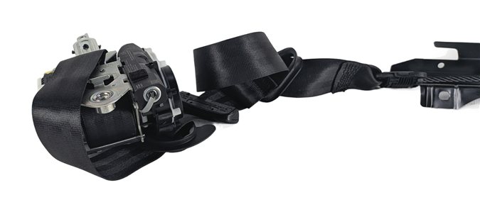 Thumbnail 8: 15-18 AUDI A8 S3 RS3 (8V) SEDAN FRONT RIGHT PASSENGER SEATBELT RETRACTOR (Black)