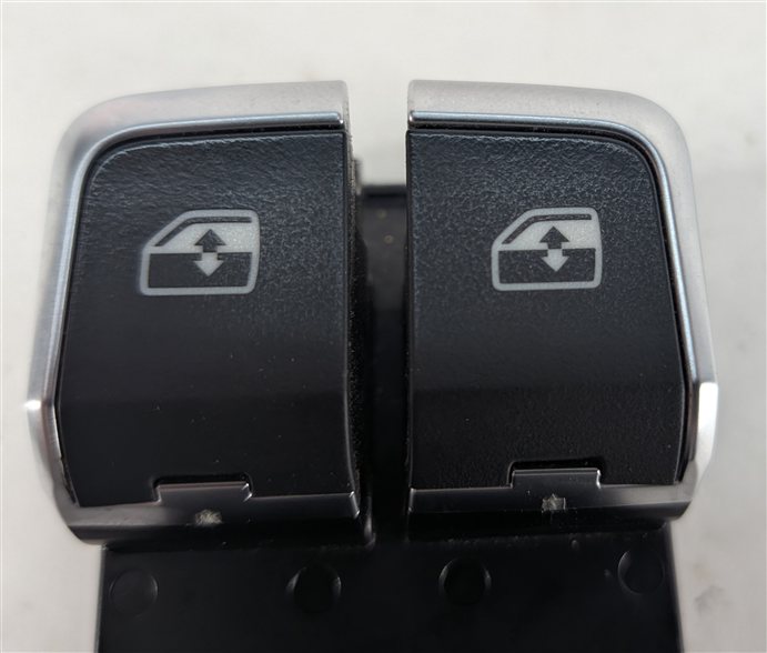 Thumbnail 11: 17-20 AUDI A3 S3 RS3 (8V 8Y) FRONT LEFT DRIVER DOOR MASTER WINDOW SWITCH (BLACK)