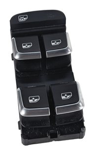 Thumbnail 4: 17-20 AUDI A3 S3 RS3 (8V 8Y) FRONT LEFT DRIVER DOOR MASTER WINDOW SWITCH (BLACK)