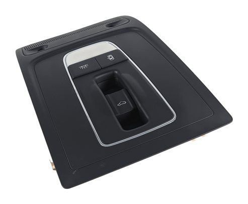 17-19 AUDI A3 (8V) FRONT ROOF DOME COURTESY LIGHT w/SUNROOF SWITCH (Black)