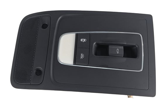 Thumbnail 3: 17-19 AUDI A3 (8V) FRONT ROOF DOME COURTESY LIGHT w/SUNROOF SWITCH (Black)