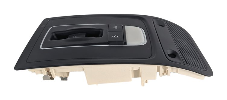 Thumbnail 5: 17-19 AUDI A3 (8V) FRONT ROOF DOME COURTESY LIGHT w/SUNROOF SWITCH (Black)