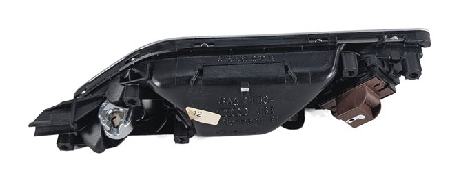 Thumbnail 4: 15-20 AUDI A3 S3 (8V) REAR RIGHT INTERIOR DOOR HANDLE w/ LOCK SWITCH BUTTON