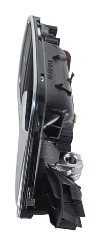 Thumbnail 5: 15-20 AUDI A3 S3 (8V) REAR RIGHT INTERIOR DOOR HANDLE w/ LOCK SWITCH BUTTON