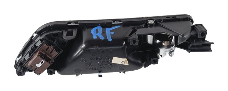 Thumbnail 6: 15-20 AUDI A3 S3 (8V) REAR RIGHT INTERIOR DOOR HANDLE w/ LOCK SWITCH BUTTON