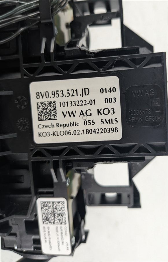 Thumbnail 16: 17-19 AUDI A3 S3 RS3 8V STEERING COLUMN WIPER BLINKER CRUISE COMBINATION SWITCH