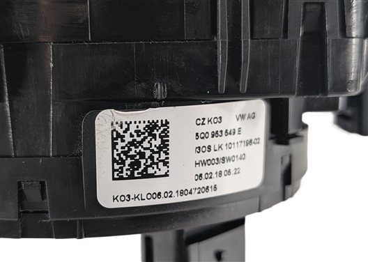 Thumbnail 18: 17-19 AUDI A3 S3 RS3 8V STEERING COLUMN WIPER BLINKER CRUISE COMBINATION SWITCH