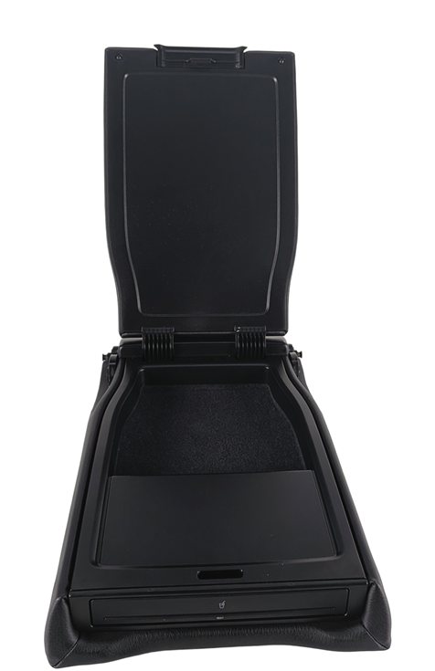 Thumbnail 5: 2015-2020 AUDI A3 (8V) FRONT CENTER CONSOLE ARMREST LID COMPARTMENT (Black)