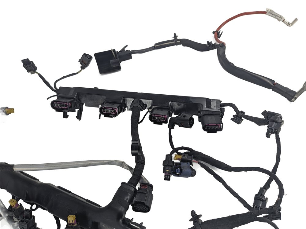 Thumbnail 11: 2018 AUDI A3 8V 2.0L CZRA ENGINE MOTOR WIRE WIRING HARNESS LOOM