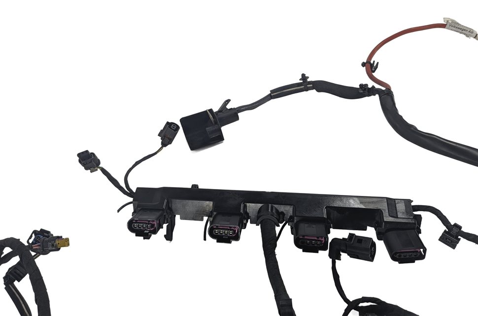 Thumbnail 12: 2018 AUDI A3 8V 2.0L CZRA ENGINE MOTOR WIRE WIRING HARNESS LOOM