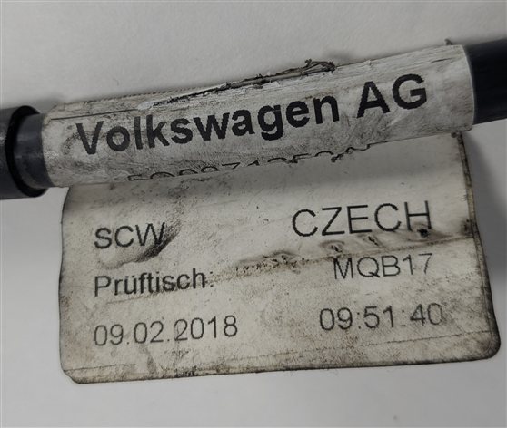 Thumbnail 16: 2018 AUDI A3 8V 2.0L CZRA ENGINE MOTOR WIRE WIRING HARNESS LOOM