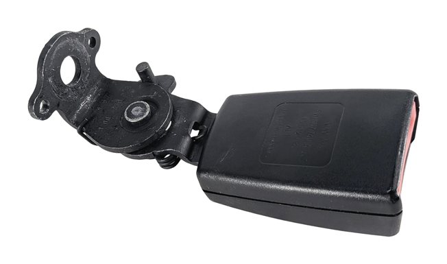 Thumbnail 14: 2018 AUDI A3 (8V) REAR LEFT/CENTER/RIGHT SEATBELT BUCKLE SET/3 (Black)