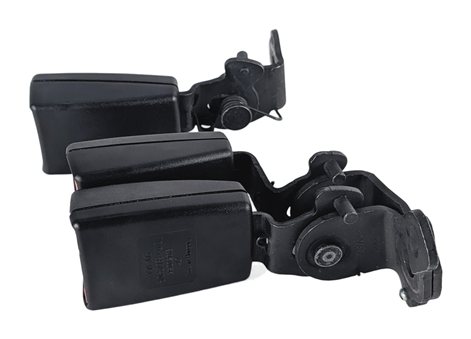 Thumbnail 3: 2018 AUDI A3 (8V) REAR LEFT/CENTER/RIGHT SEATBELT BUCKLE SET/3 (Black)