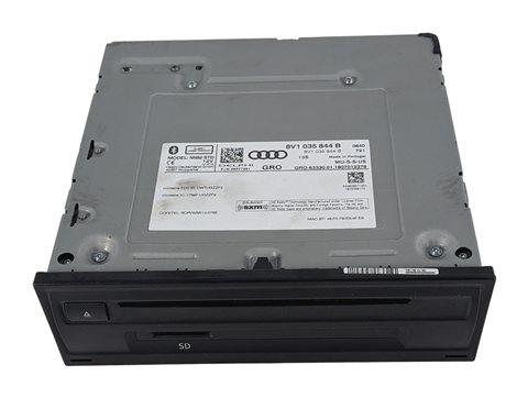 Thumbnail 2: 2017-2018 AUDI A3 (8V) FRONT RADIO MULTIMEDIA SD CARD CD PLAYER HEAT UNIT