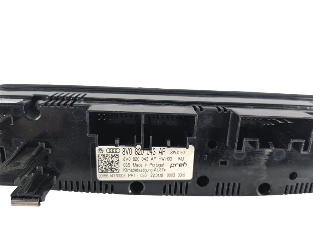 Thumbnail 8: 17-19 AUDI A3 S3 RS3 (8V) FRONT FRONT HVAC HEATER AIR AC CLIMATE CONTROL PANEL