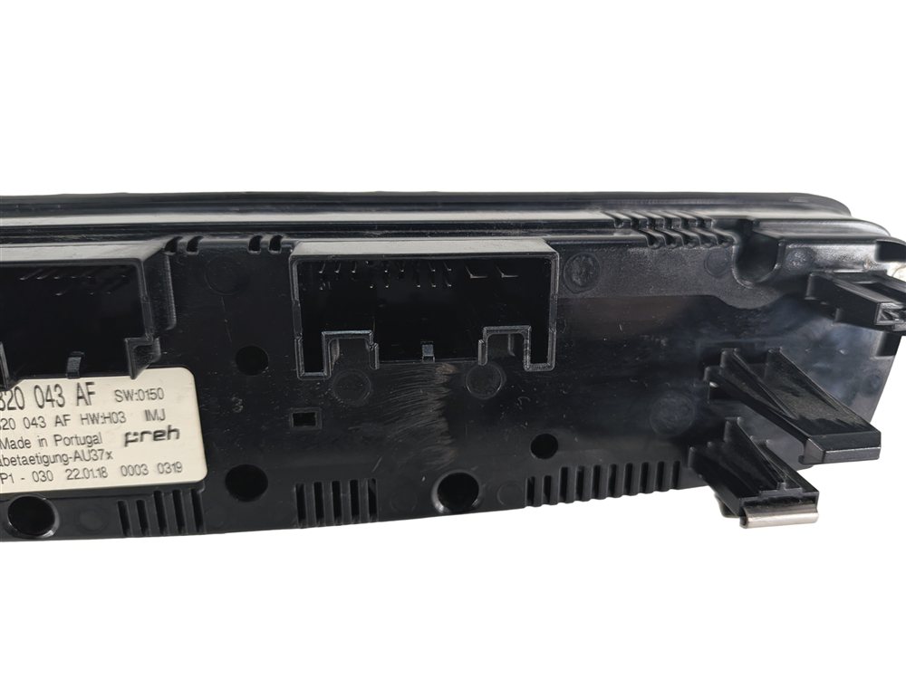 Thumbnail 9: 17-19 AUDI A3 S3 RS3 (8V) FRONT FRONT HVAC HEATER AIR AC CLIMATE CONTROL PANEL