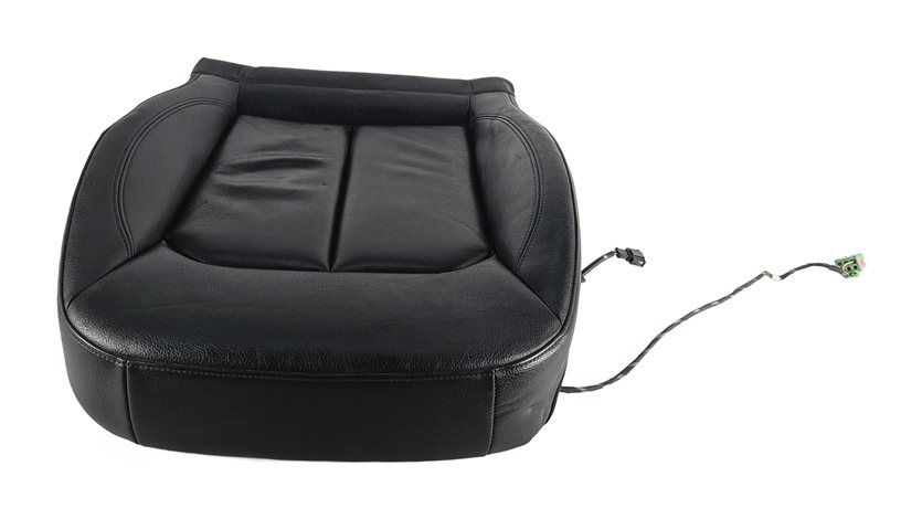 2018 AUDI A3 (8V) FRONT LEFT DRIVER LOWER SEAT BOTTOM CUSHION (Black)