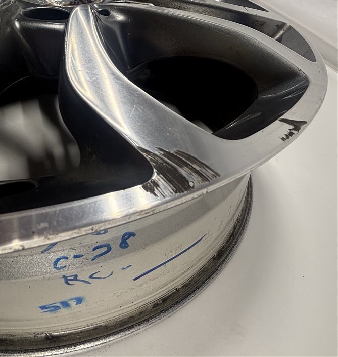 Thumbnail 11: 2015-2018 MERCEDES C300 C300d (W205) 17x7 INCH 10 SPOKE ALUMINUM WHEEL RIM SET/4