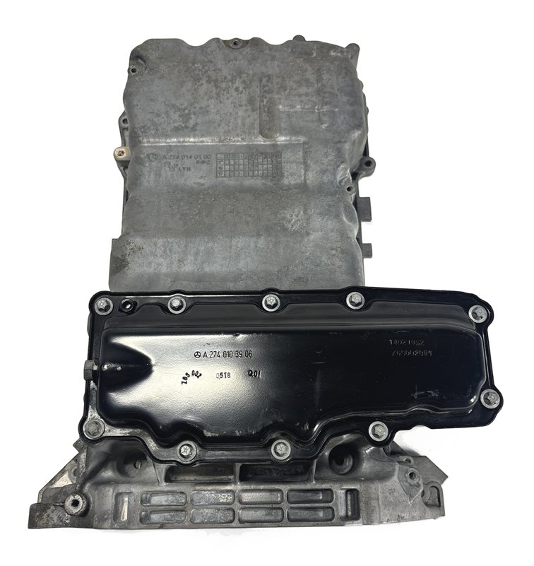Thumbnail 1: 2015-2019 MERCEDES C300 E300 GLC300 2.0L (M274) ENGINE UPPER & LOWER OIL PAN