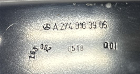 Thumbnail 9: 2015-2019 MERCEDES C300 E300 GLC300 2.0L (M274) ENGINE UPPER & LOWER OIL PAN