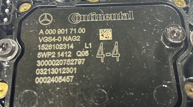 Thumbnail 9: 15-20 MERCEDES (W205 W212 W166 W222 X166) TRANSMISSION VALVE BODY w/CONDUCTOR