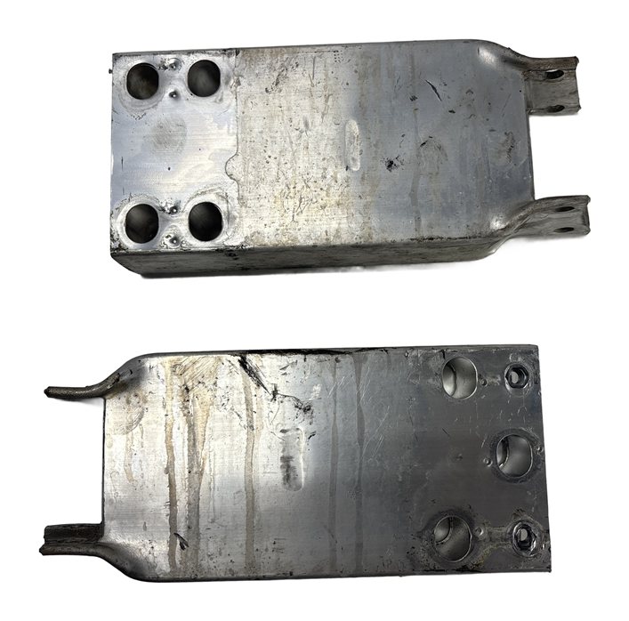 Thumbnail 7: 15-21 MERCEDES C300 C350 C400 C450 (W205) FRONT BUMPER REINFORCEMENT BRACKET SET
