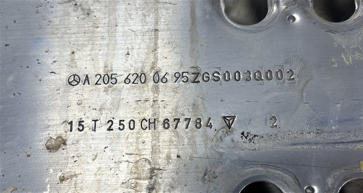 Thumbnail 8: 15-21 MERCEDES C300 C350 C400 C450 (W205) FRONT BUMPER REINFORCEMENT BRACKET SET