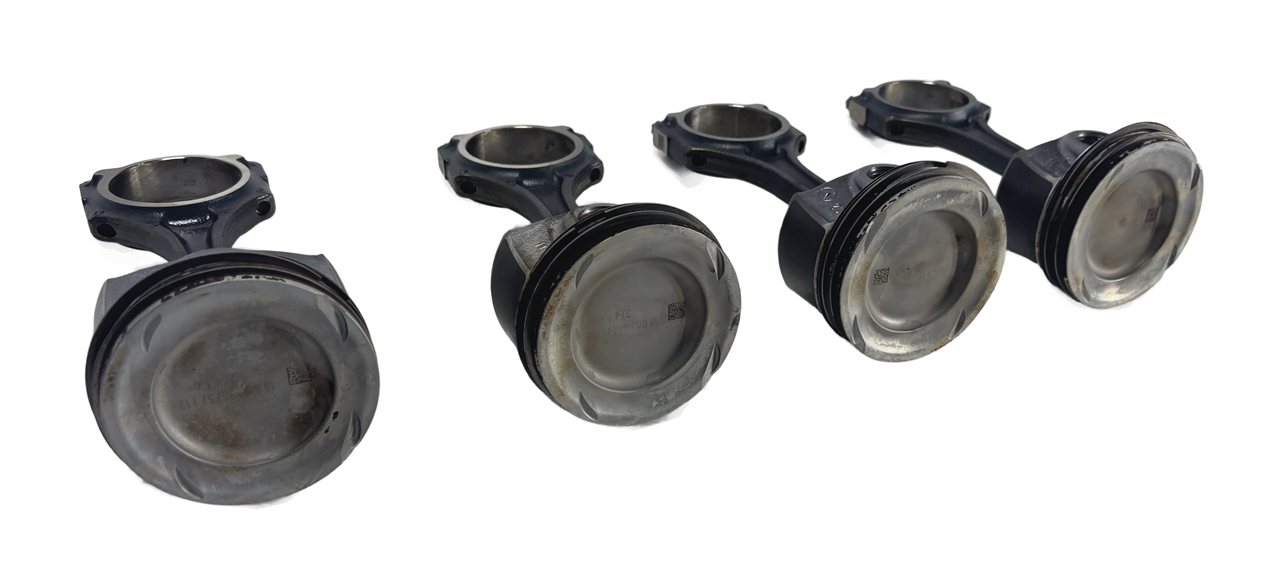 15-22 MERCEDES C E GLC SLC SLK (W205 W213 R171 X254) 2.0L M274 ENGINE PISTON SET