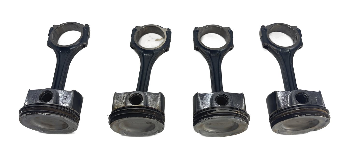 Thumbnail 3: 15-22 MERCEDES C E GLC SLC SLK (W205 W213 R171 X254) 2.0L M274 ENGINE PISTON SET