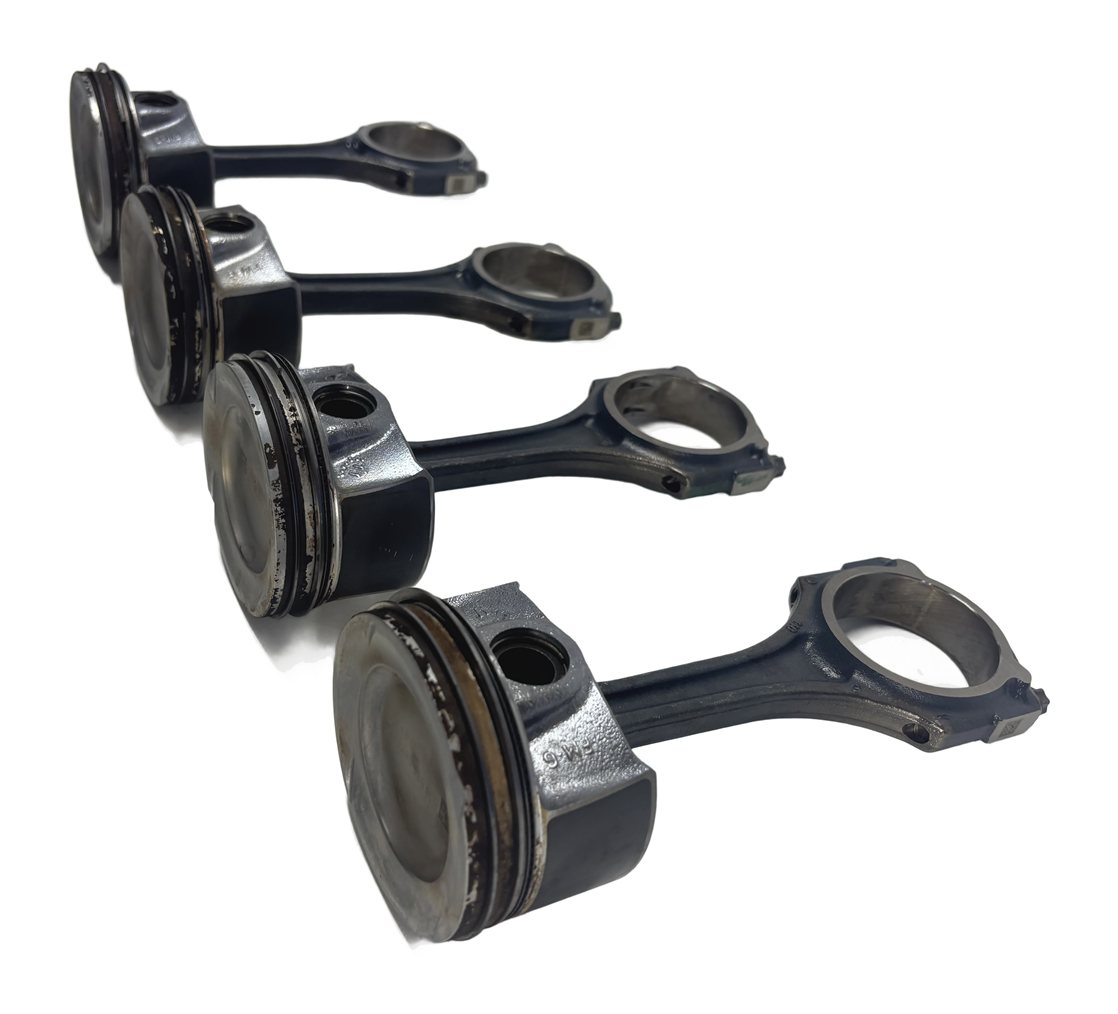 Thumbnail 5: 15-22 MERCEDES C E GLC SLC SLK (W205 W213 R171 X254) 2.0L M274 ENGINE PISTON SET