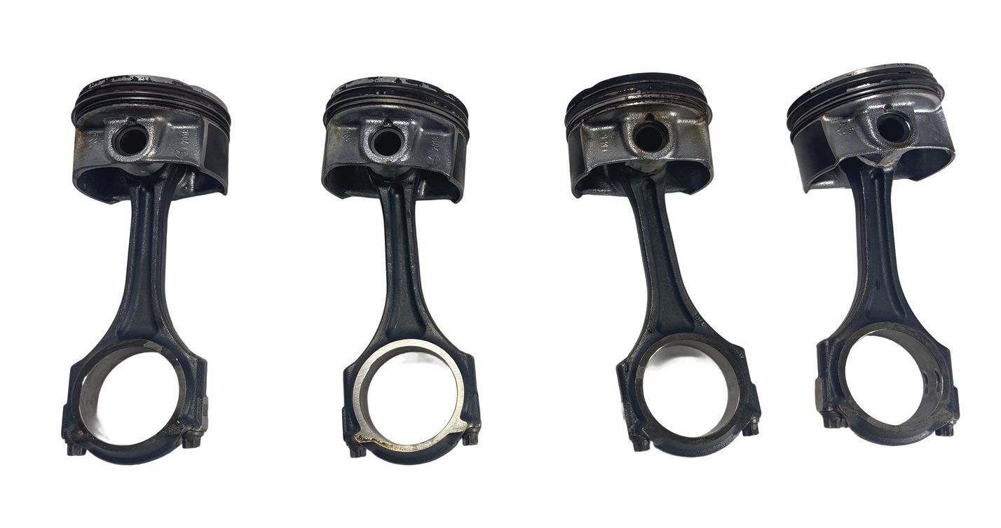 Thumbnail 7: 15-22 MERCEDES C E GLC SLC SLK (W205 W213 R171 X254) 2.0L M274 ENGINE PISTON SET
