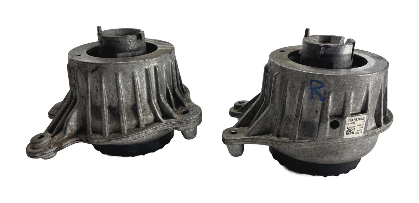 Thumbnail 7: 2016 MERCEDES C300 (W205) 2.0L (M274) ENGINE MOTOR MOUNT LEFT/RIGHT SET/2