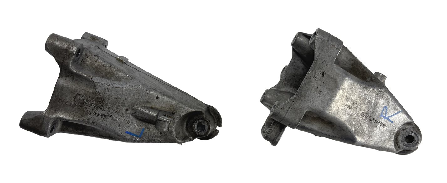 Thumbnail 2: 2016 MERCEDES C300 (W205) 2.0L (M274) ENGINE MOUNT BRACKET LEFT/RIGHT SET/2