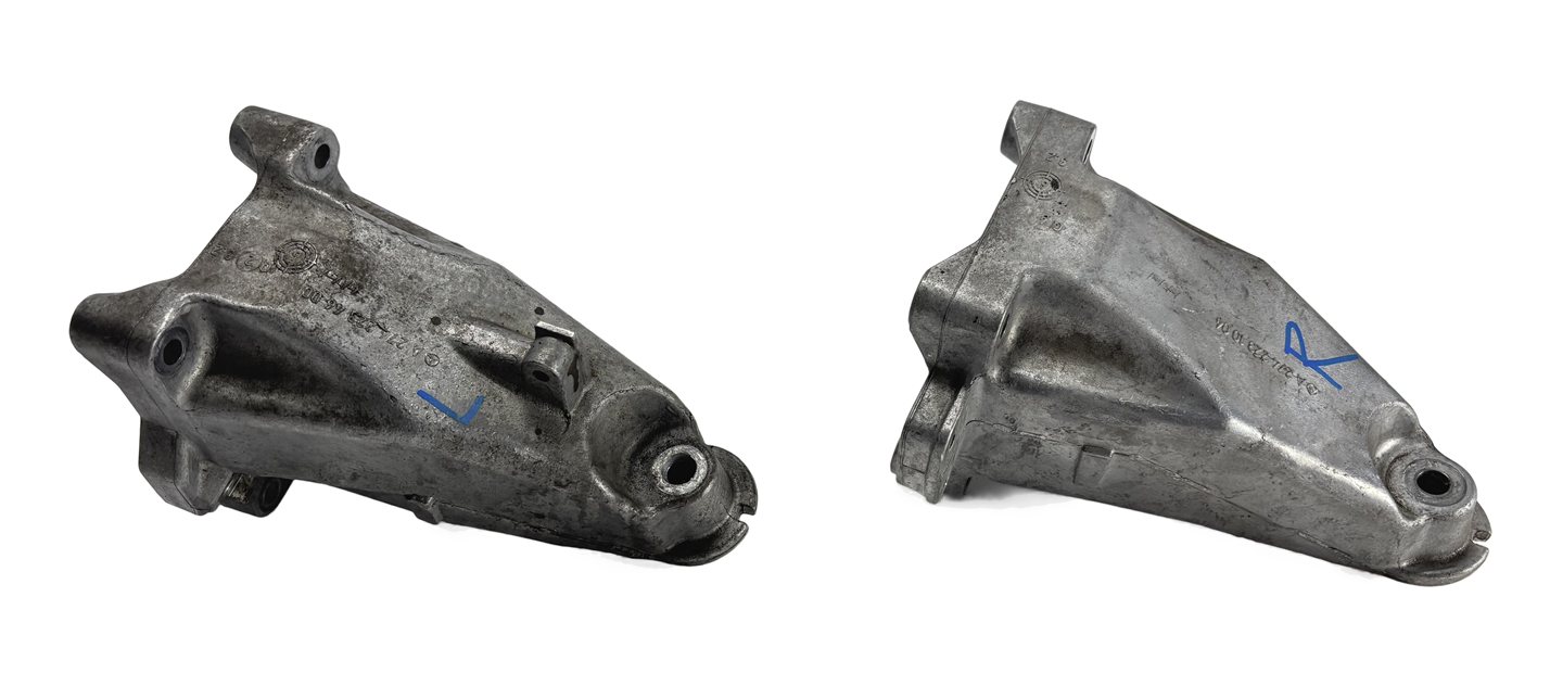 Thumbnail 3: 2016 MERCEDES C300 (W205) 2.0L (M274) ENGINE MOUNT BRACKET LEFT/RIGHT SET/2