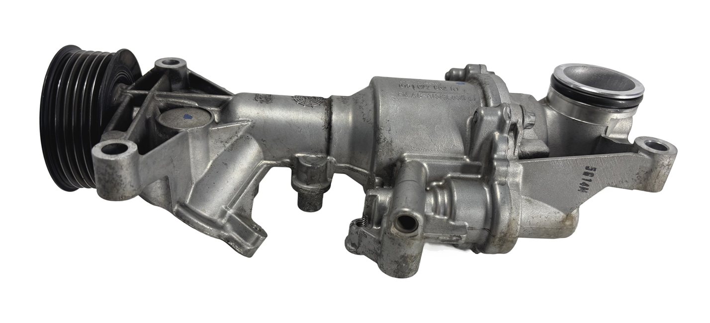 Thumbnail 3: 2016 MERCEDES C300 SLK300 2.0L (M274) ENGINE WATER COOLANT PUMP