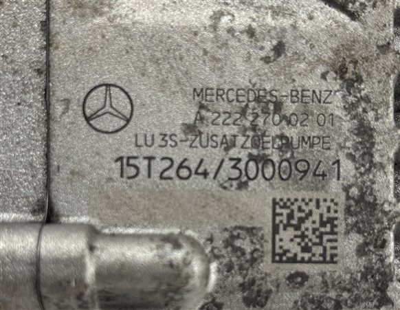 Thumbnail 8: 15-17 MERCEDES C300 (W205) RWD 722.9 AUTOMATIC AUXILIARY TRANSMISSION OIL PUMP