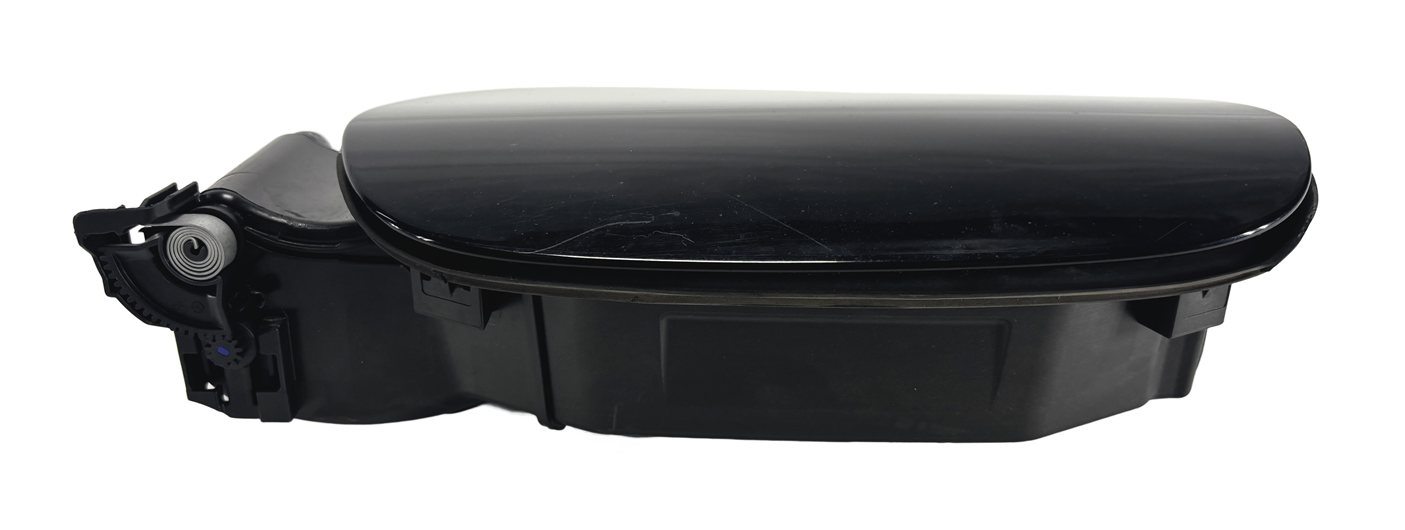 Thumbnail 3: 2015-2021 MERCEDES C-CLASS (W205) FUEL TANK DOOR LID COVER TRIM (Black)
