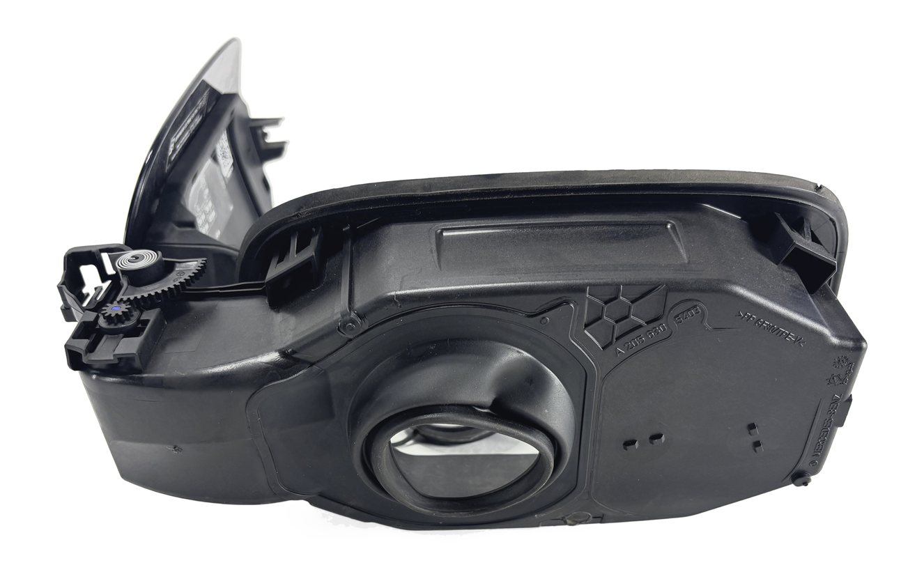 Thumbnail 8: 2015-2021 MERCEDES C-CLASS (W205) FUEL TANK DOOR LID COVER TRIM (Black)