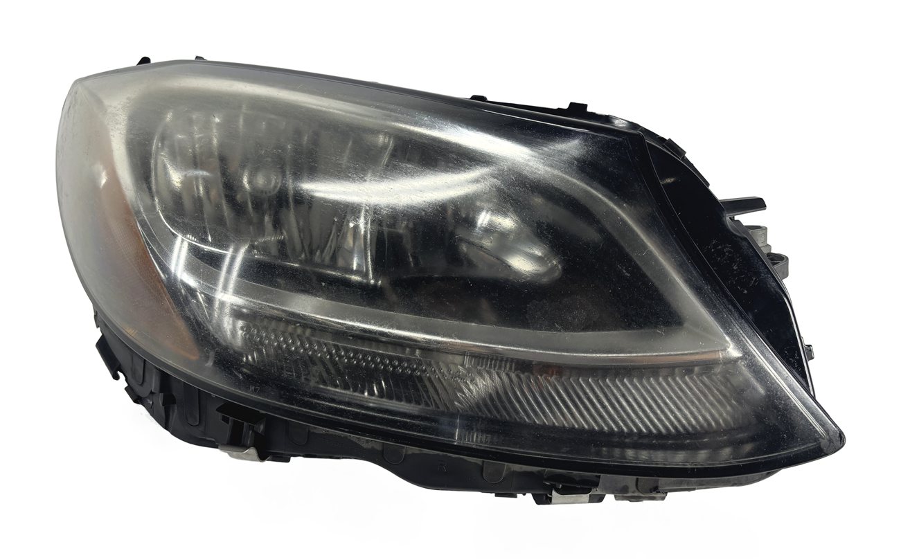 16 MERCEDES C300 W205 AFTERMARKET RIGHT PASSENGER HALOGEN HEADLIGHT ASSEMBLY