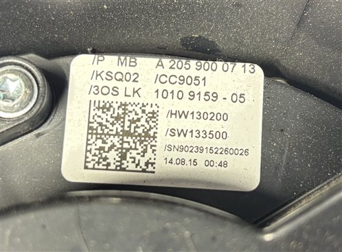 Thumbnail 8: 15-19 MERCEDES C GLC CLASS W205 X254 COMBINATION SWITCH SHIFT TURN SIGNAL CRUISE
