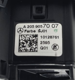 Thumbnail 8: 2015-2022 MERCEDES C300 C43 W205 DRIVER HEADLIGHT HEAD LIGHT LAMP SWITCH (BEIGE)