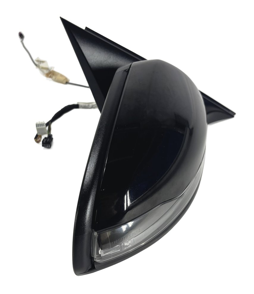 Thumbnail 4: 15-16 MERCEDES C-CLASS W205 RIGHT PFOLD HEAT MEMORY AUTODIM DOOR MIRROR (Black)