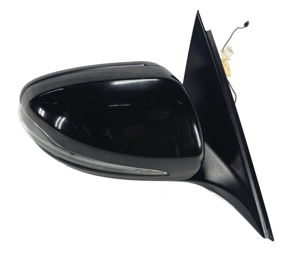 Thumbnail 5: 15-16 MERCEDES C-CLASS W205 RIGHT PFOLD HEAT MEMORY AUTODIM DOOR MIRROR (Black)