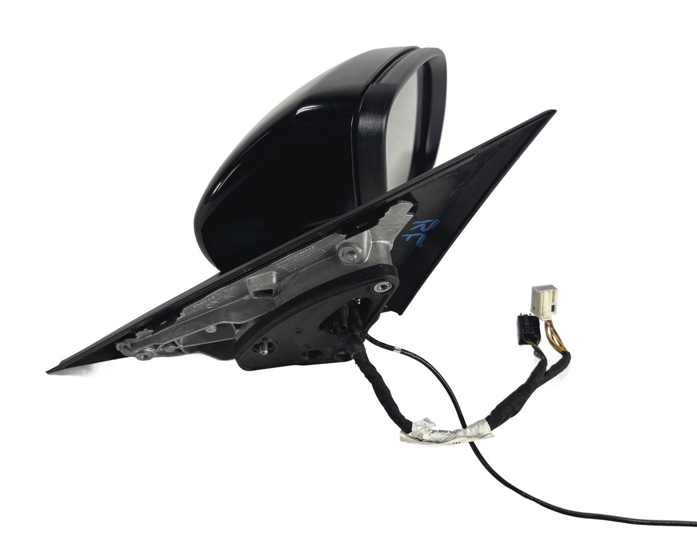Thumbnail 6: 15-16 MERCEDES C-CLASS W205 RIGHT PFOLD HEAT MEMORY AUTODIM DOOR MIRROR (Black)
