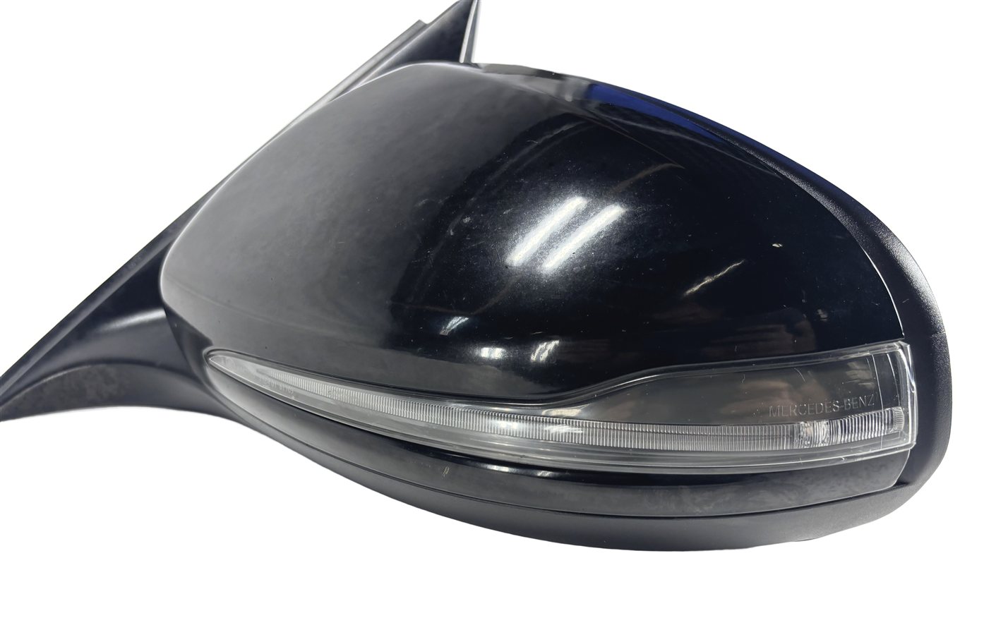 Thumbnail 6: 15-16 MERCEDES C-CLASS W205 LEFT PFOLD HEAT MEMORY AUTODIM DOOR MIRROR (Black)